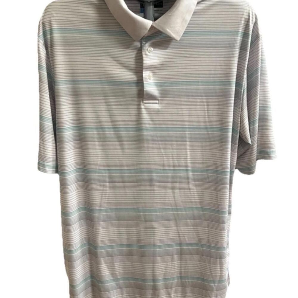 Polo-ralph-lauren Men's Blue and Grey Polo-shirts